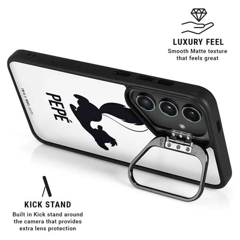 Looney Tunes Pepe Le Pew Identity Galaxy S24 FE Kickstand Case